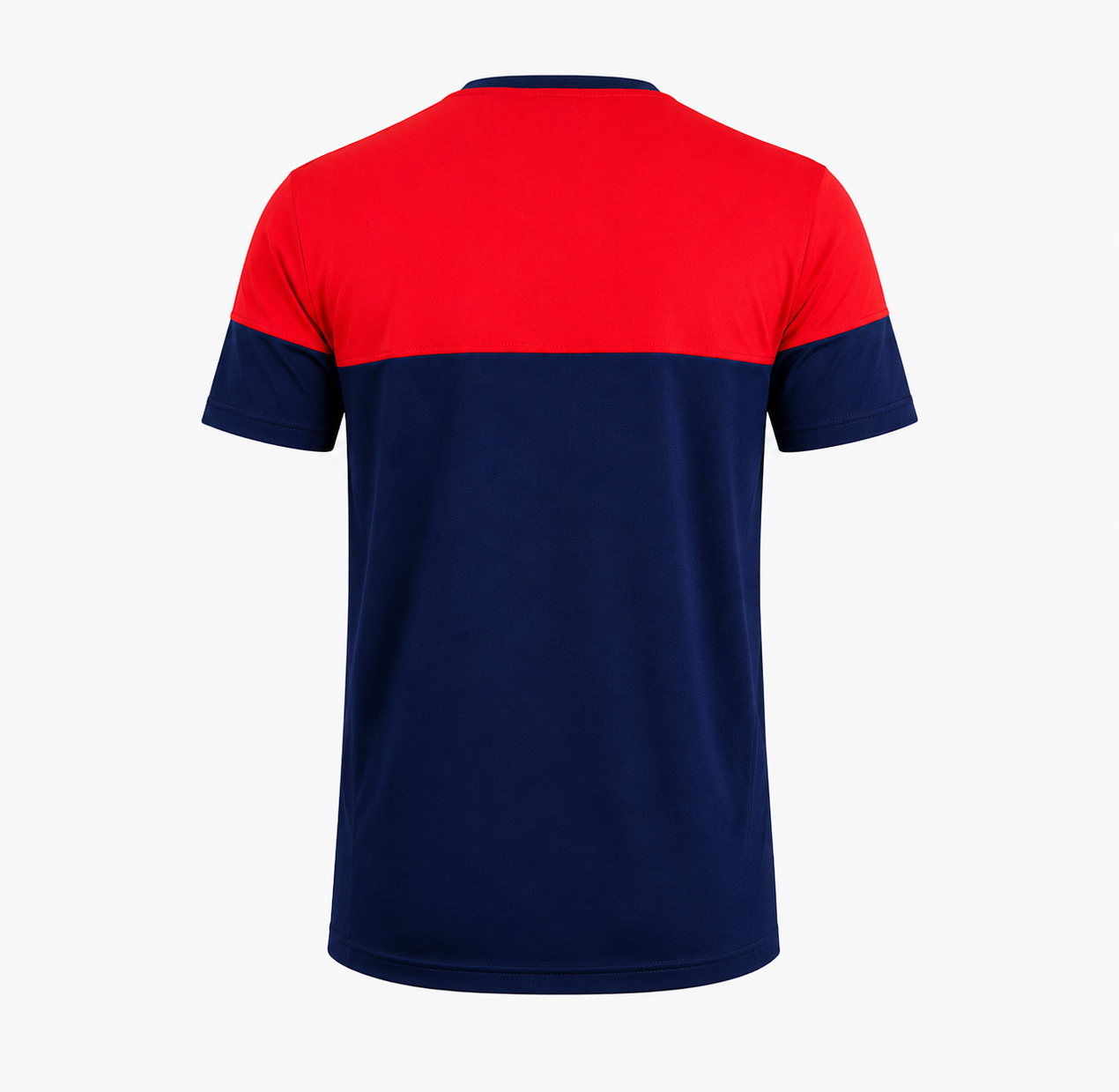 Spider Performance T-Shirt – Red & Navy Athletic Fit